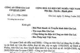 Thông báo tìm bị hại liên quan đến vụ án lừa đảo chiếm đoạt tài sản 