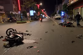 Pleiku: Va chạm giữa 2 xe máy, 3 người bị thương