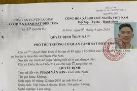 Công an huyện Ia Grai truy nã đối tượng gây rối trật tự công cộng