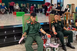 Mang Yang tiếp nhận 343 đơn vị máu tình nguyện đợt 3