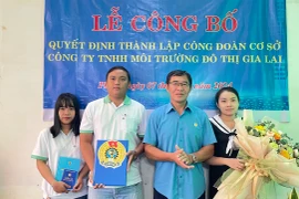 Pleiku thành lập mới 2 công đoàn cơ sở ngoài khu vực Nhà nước