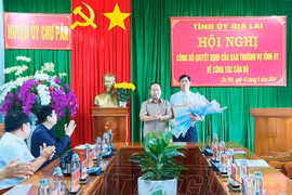 Bí thư Huyện ủy Chư Păh Trần Minh Sơn giữ chức Bí thư Đảng đoàn Ủy ban MTTQ Việt Nam tỉnh