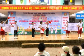 Hơn 300 đội viên tham gia ngày hội “Kỹ năng công tác Đội”