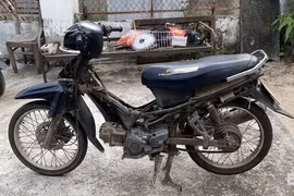 Công an huyện Ia Pa tìm chủ sở hữu, người có liên quan đến chiếc xe mô tô là vật chứng vụ án