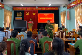 Đak Pơ tập huấn kiến thức quản lý, sử dụng vũ khí, vật liệu nổ và công cụ hỗ trợ