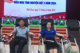 Đak Đoa tiếp nhận 593 đơn vị máu tình nguyện