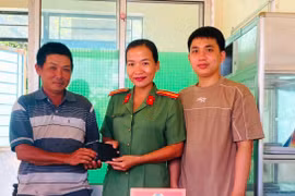 Anh Mai Vũ Bình Minh nhặt được của rơi, trả lại người đánh mất