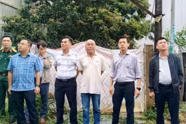 Chủ tịch UBND TP. Pleiku kiểm tra thực tế điểm sạt lở tại phường Hoa Lư