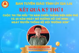 Thí sinh Nguyễn Cao Nguyên đạt giải nhất