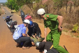 Phó trưởng Công an xã Ia Rong dũng cảm bắt quả tang 2 tên trộm