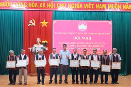 Đức Cơ phát huy vai trò người có uy tín 