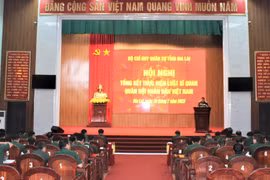 Gia Lai: Tổng kết thực hiện Luật Sĩ quan Quân đội nhân dân Việt Nam