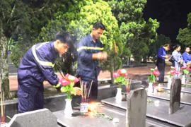 Lung linh ngọn nến tri ân 