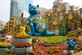 Đường hoa Nguyễn Huệ 2023 đạt kỷ lục lượng khách tham quan