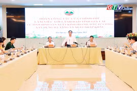 Đoàn công tác Chính phủ làm việc với lãnh đạo tỉnh Gia Lai 