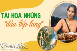 Tài hoa những “đầu bếp làng”