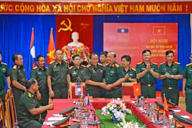 Tập huấn về kiến thức nông nghiệp cho 50 cán bộ Bộ Quốc phòng Lào