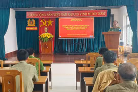 Chư Sê: 142 Công an viên, bảo vệ dân phố bồi dưỡng nghiệp vụ, công cụ hỗ trợ 