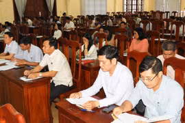 Đảng bộ Chư Pưh chú trọng công tác kiểm tra, giám sát