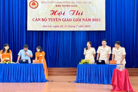 Hội thi cán bộ tuyên giáo giỏi: Thiết thực, ý nghĩa