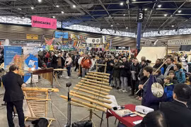 Không gian Văn hóa Việt Nam tỏa sáng tại 'Hội chợ châu Á 2023' tại Pháp