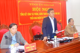 Bí thư Tỉnh ủy Hồ Văn Niên: Xây dựng đội ngũ cán bộ, đảng viên liêm chính, không tham nhũng