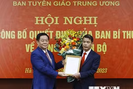 Ông Vũ Thanh Mai giữ chức Phó Trưởng ban Tuyên giáo Trung ương