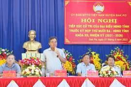 Bí thư Tỉnh ủy, Chủ tịch HĐND tỉnh Hồ Văn Niên: Cần quan tâm giải quyết ý kiến, kiến nghị của cử tri