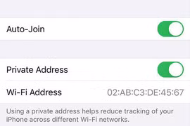 Không như quảng cáo, iPhone vẫn để lộ địa chỉ MAC