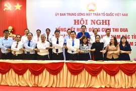 Cụm thi đua MTTQ các tỉnh Tây Nguyên và duyên hải miền Trung tổng kết năm 2023