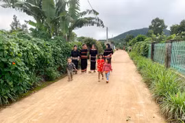 Ia Băng phấn đấu về đích nông thôn mới