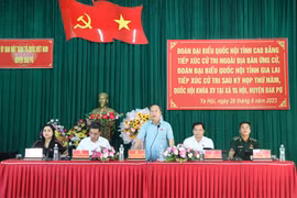 Quan tâm giải quyết thấu đáo kiến nghị của cử tri