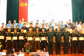 100% học viên Lào tập huấn về lĩnh vực nông nghiệp đạt khá, giỏi