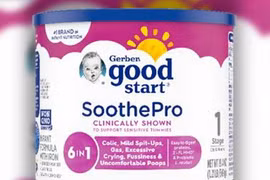 Mỹ thu hồi một số loại sữa công thức Gerber dành cho trẻ sơ sinh