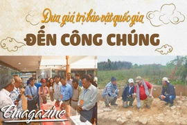 Đưa giá trị bảo vật quốc gia đến công chúng