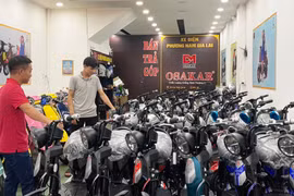 Nhộn nhịp thị trường xe máy điện