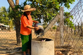 Hình thành thói quen giữ vệ sinh ở xã Chư A Thai