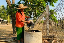 Hình thành thói quen giữ vệ sinh ở xã Chư A Thai