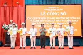 Kiện toàn tổ chức bộ máy Công an tỉnh Gia Lai