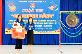 48 đoàn viên huyện Ia Pa tham gia Cuộc thi “Gõ chiêng đồng” 