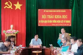 Kbang hội thảo khoa học Di tích lịch sử Đền tưởng niệm liệt sĩ Ka Nak