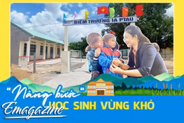 “Nâng bước” học sinh vùng khó 