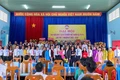 Ủy ban MTTQ Việt Nam xã Pờ Tó khóa I ra mắt Đại hội. Ảnh: Mai Linh