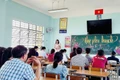 Đối với dịch vụ phục vụ trực tiếp người học trong công tác kiểm tra, đánh giá, bậc THCS thu tối đa 53.000 đồng/học sinh/năm học. Ảnh ĐVCC