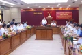 Các cơ quan, đơn vị thuộc tỉnh Gia Lai phối hợp với Bình Định xây dựng phương án sáp nhập