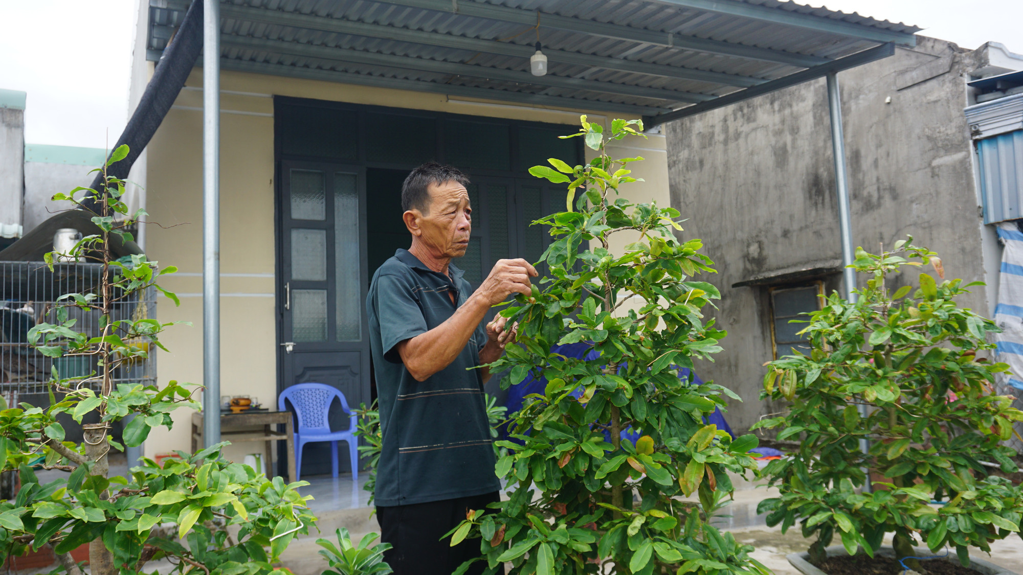 Ngôi nhà mới của ông Nguyễn Bảo Trung. Ảnh: Thảo Khuy xoa-nha-tam-ong-nguyen-bao-trung.jpg