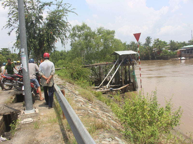 Nơi xảy ra tai nạn thương tâm. Nơi xảy ra tai nạn thương tâm.