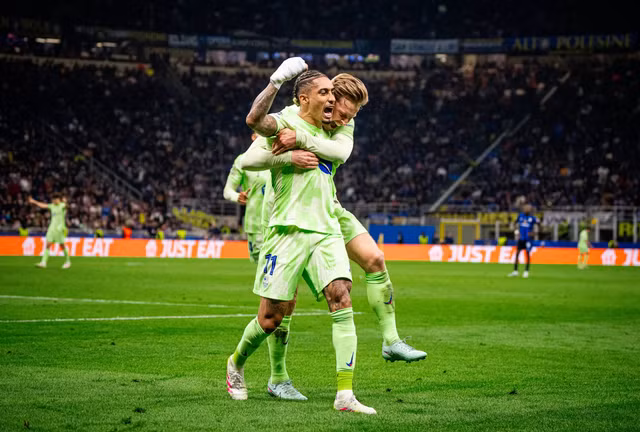 ... dù Raphinha đã đưa Barcelona vượt lên dẫn 3-2 ở phút 87