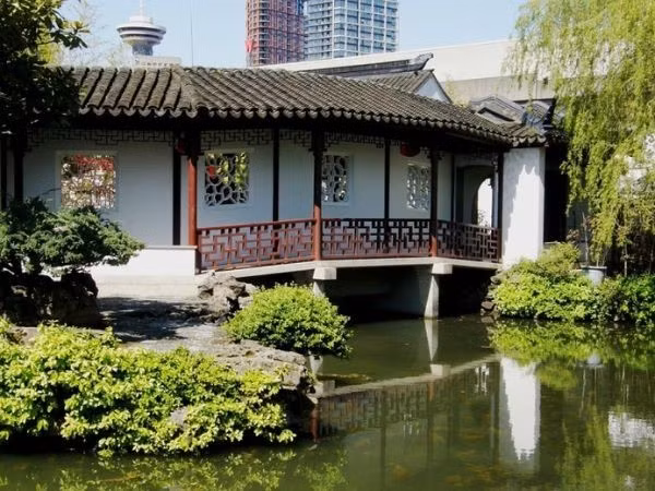 Cảnh quan mang đậm nét hội hoạ, thi ca Trung Hoa.