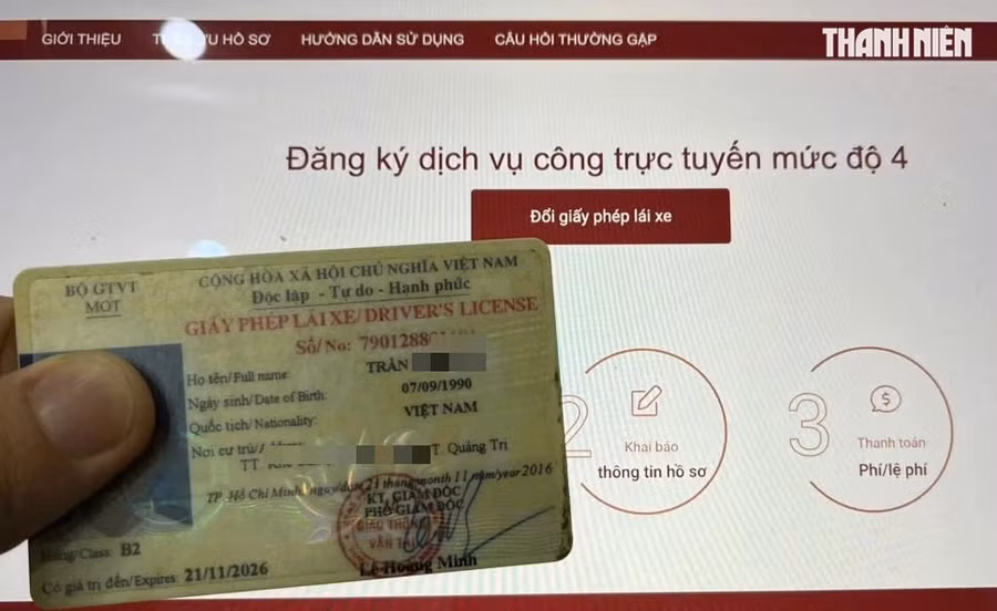 Người dân sử dụng giấy phép lái xe nên chủ động thời hạn bằng lái để làm hồ sơ cấp đổi